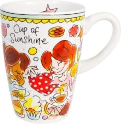 Blond Amsterdam Even Bijkletsen Beker XL 500 Ml - Mint Rand