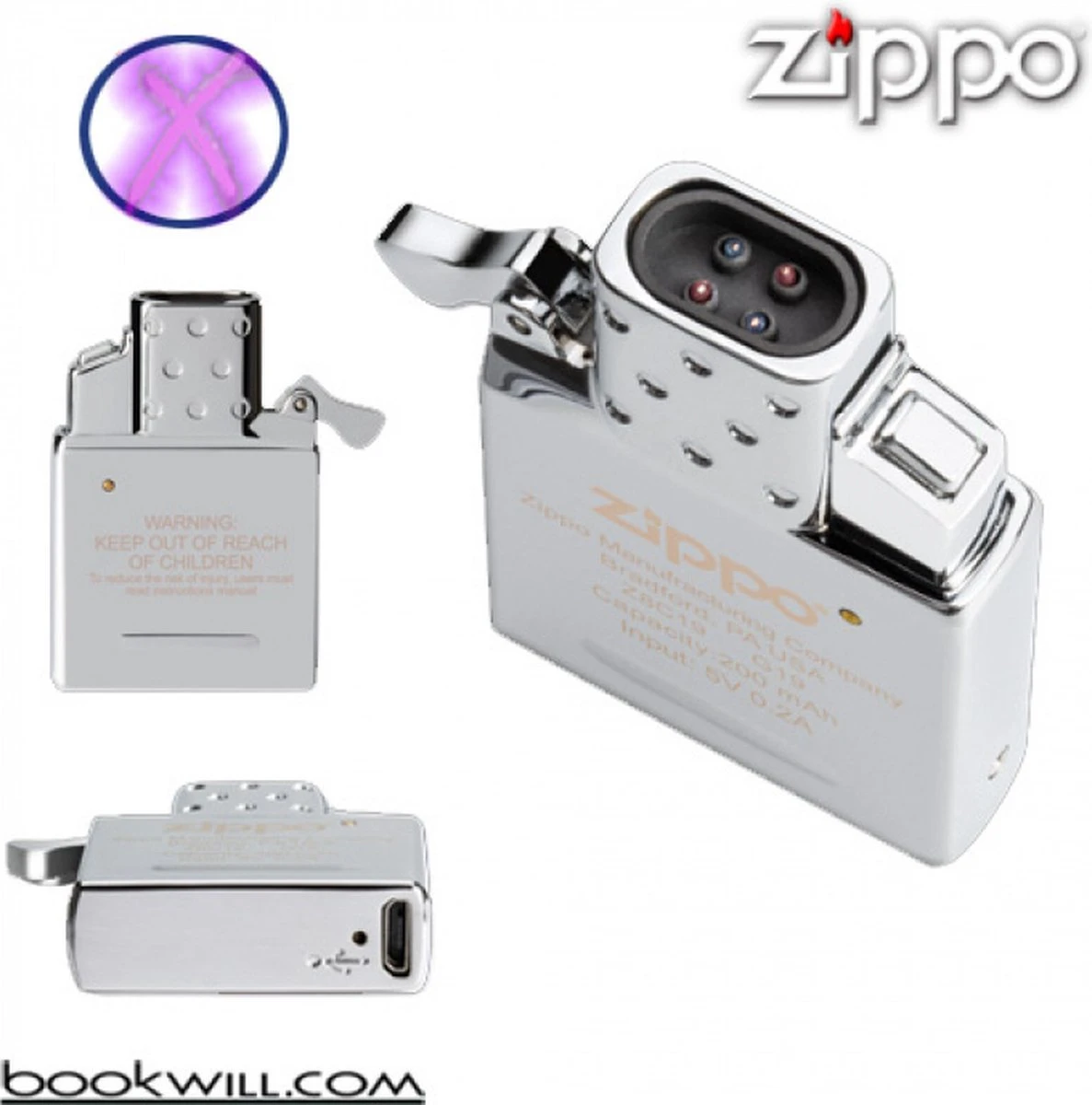 Zippo Arc Plasma Aansteker Insert - Afbeelding 9