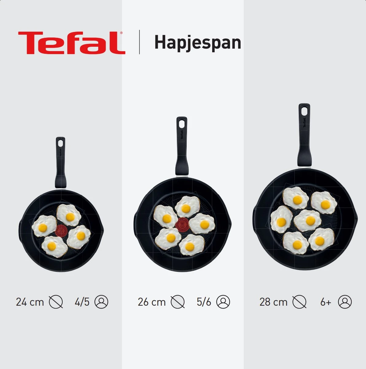 Tefal Easy Plus Hapjespan - Ø 24 Cm + Deksel - Niet Geschikt Voor Inductie - Afbeelding 4