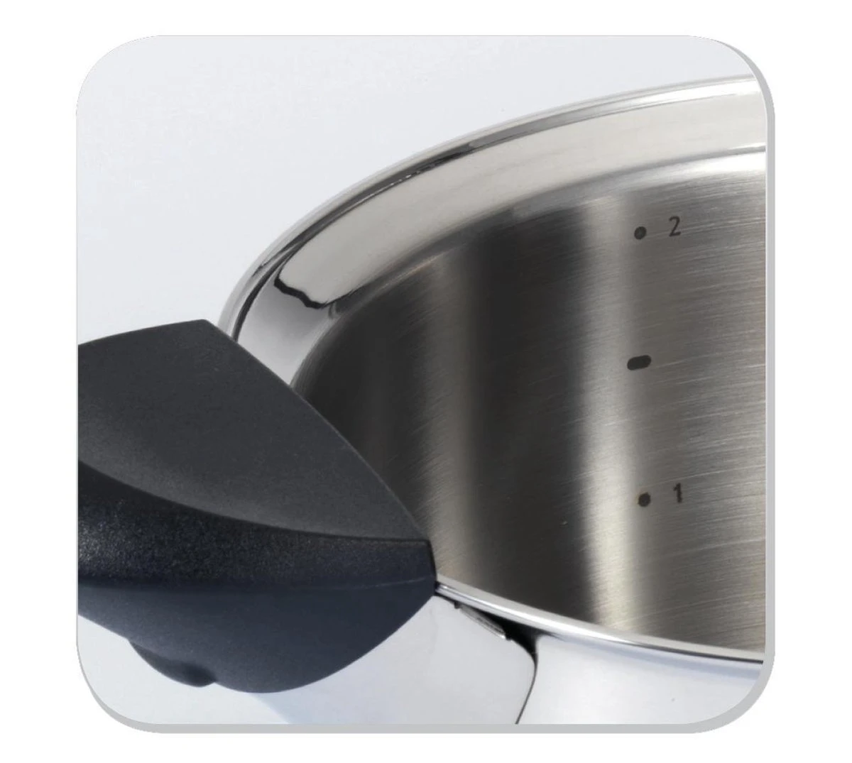 BK Q-linair Classic Pannenset - 5 Delig - RVS - Veilig Afgietsysteem - Inductie - Afbeelding 12