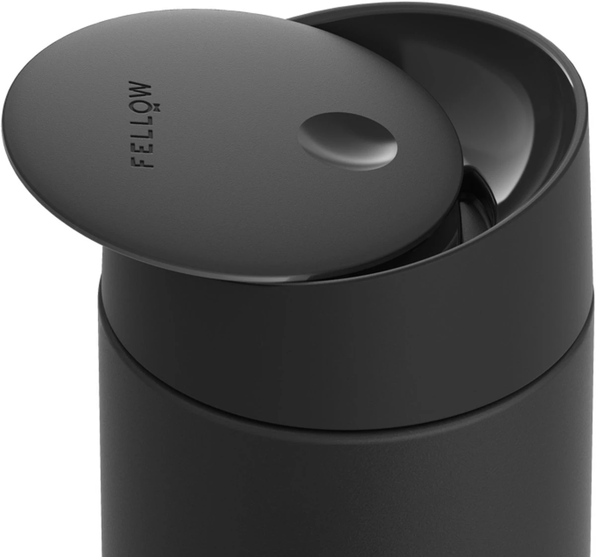 FELLOW - Carter "Move" Mug + Slide-Lock Deksel - Matte Black, 355ml - Afbeelding 4