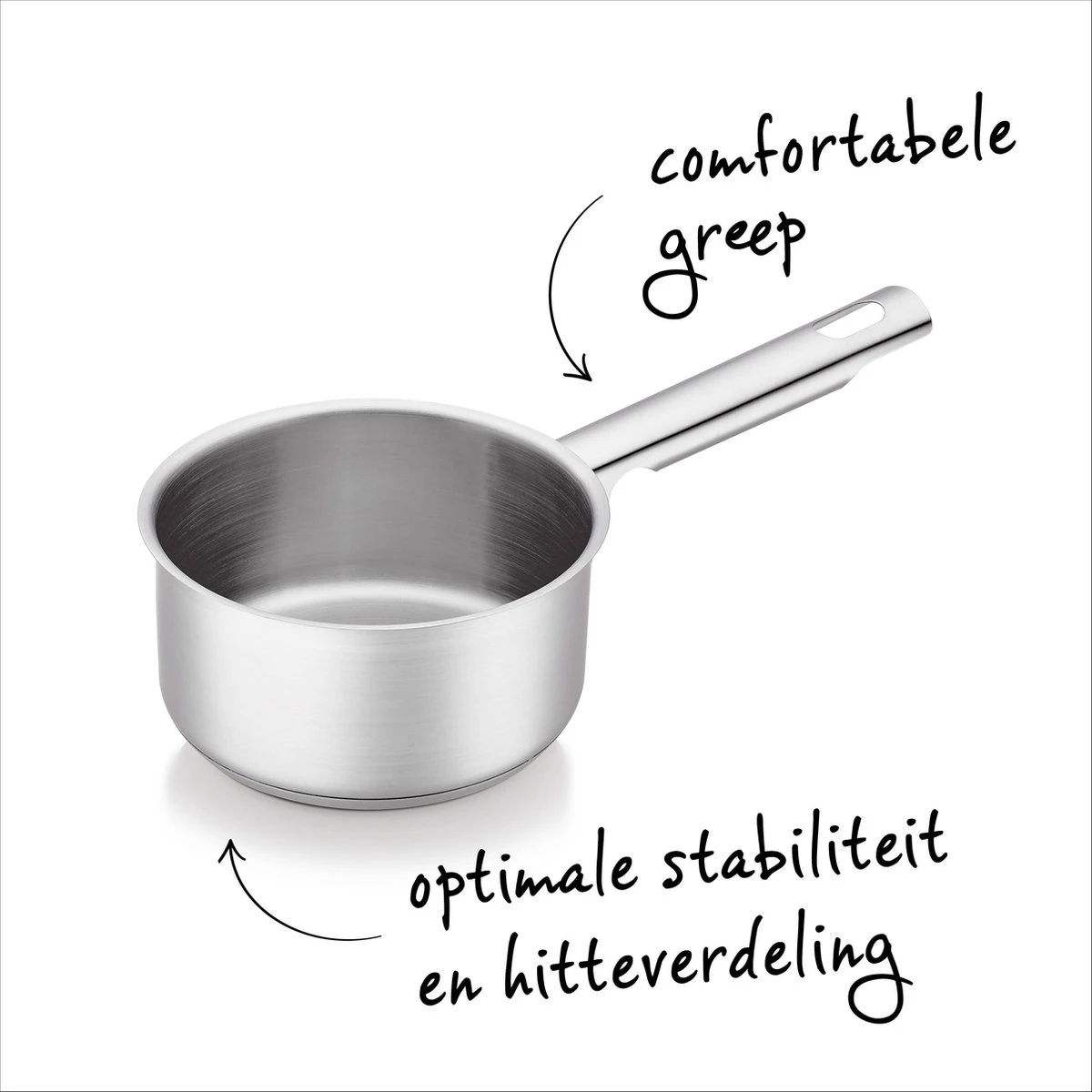 Brabantia Futura Kookpannenset - 4 Delig - RVS - Afbeelding 3