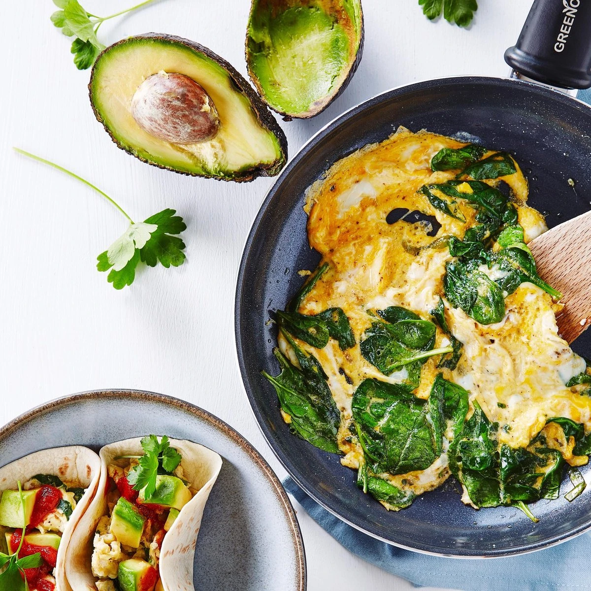 GreenChef Soft Grip Pannenset - 10-Delig - Keramisch - Inductie - Afbeelding 3