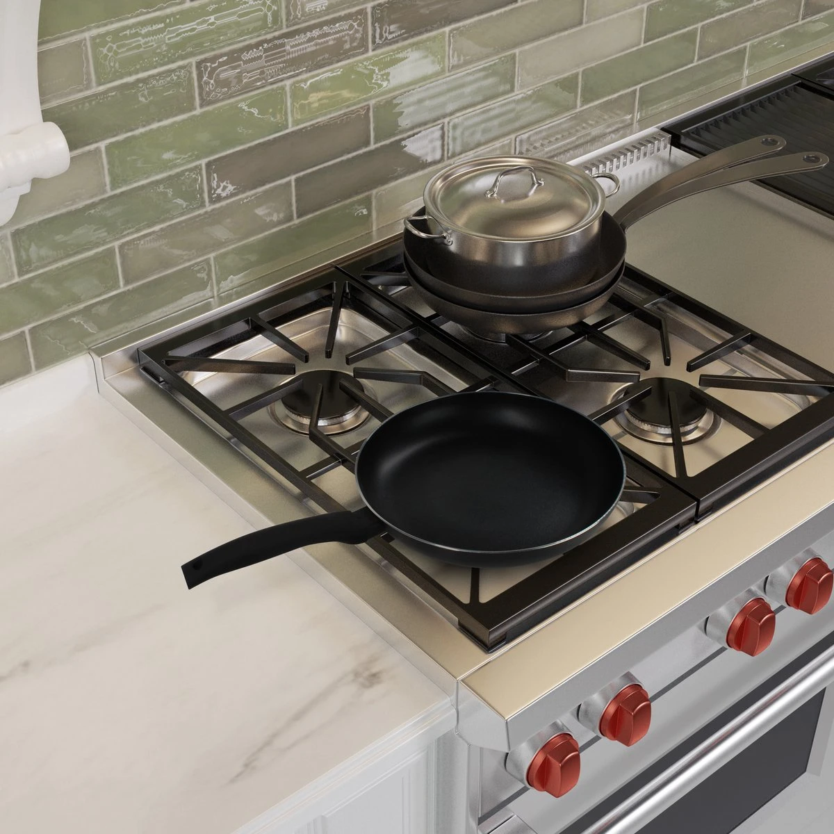 Miller Hapjespan Inductie 28cm - Alle Warmtebronnen - Anti Aanbaklaag - Afbeelding 6