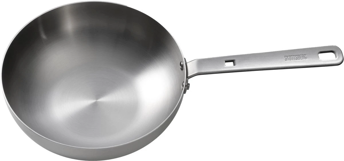 Skottsberg Wok Stainless Steel 28 Cm Roestvrijstaal - Afbeelding 3
