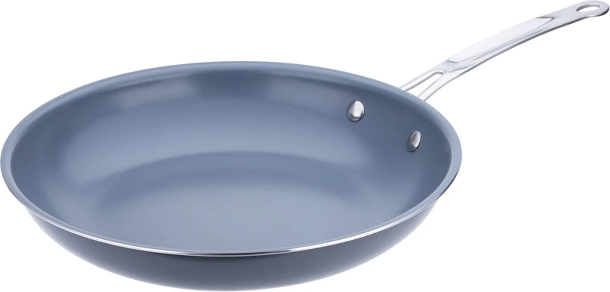 Swiss Pro+ - Koekenpannenset - 3 Delig - Keramisch - Inductie - Milieuvriendelijk - PFAS - PFOA Vrij - Sapphire Green - Afbeelding 2