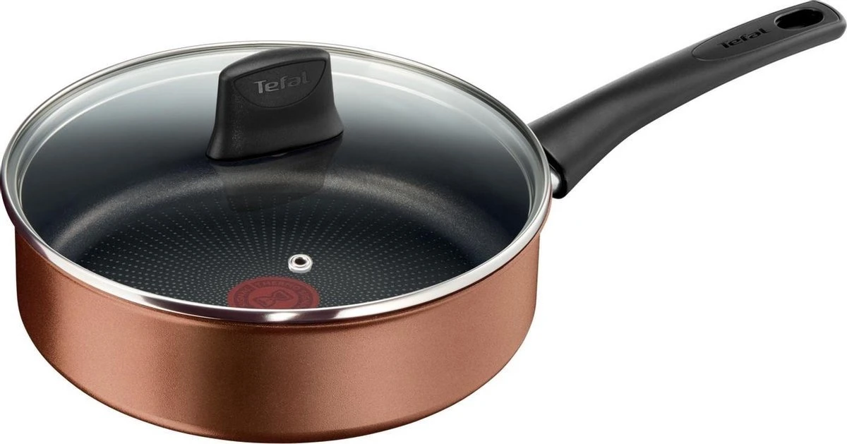 Tefal Resource Hapjespan - Ø 24 Cm + Deksel - Duurzaam
