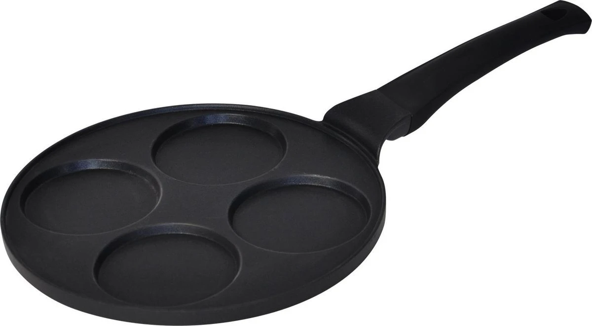 Cheffinger Crêpemaker Pancake - Ø 26 Cm - Geschikt Voor Inductie - Koudgreep - Zwart - Afbeelding 3