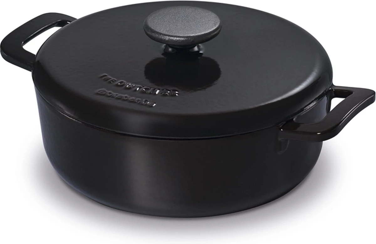 Brabantia The Dutch Braadpan - Matt Black - 28 Cm - Gietijzer