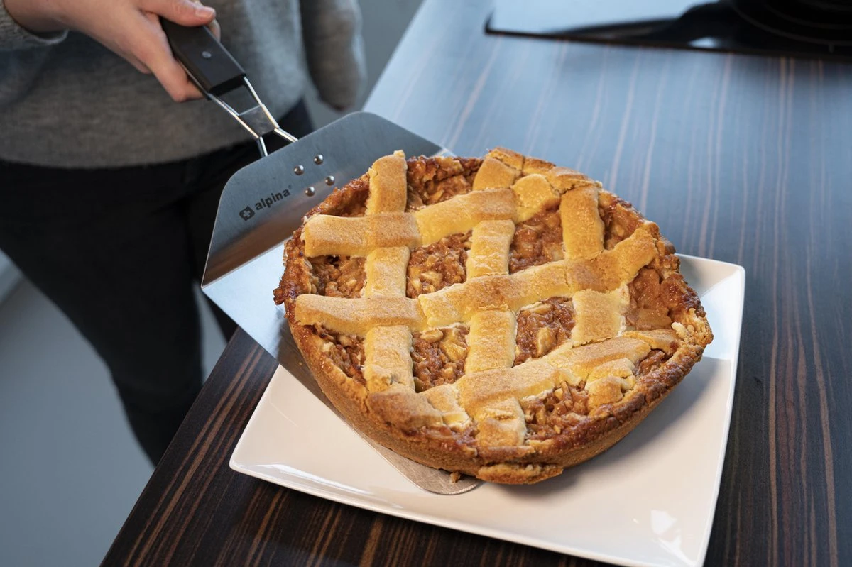 Alpina Pizzaschep - Voor Inklapbaar Handvat - RVS - 53 Cm - Afbeelding 10