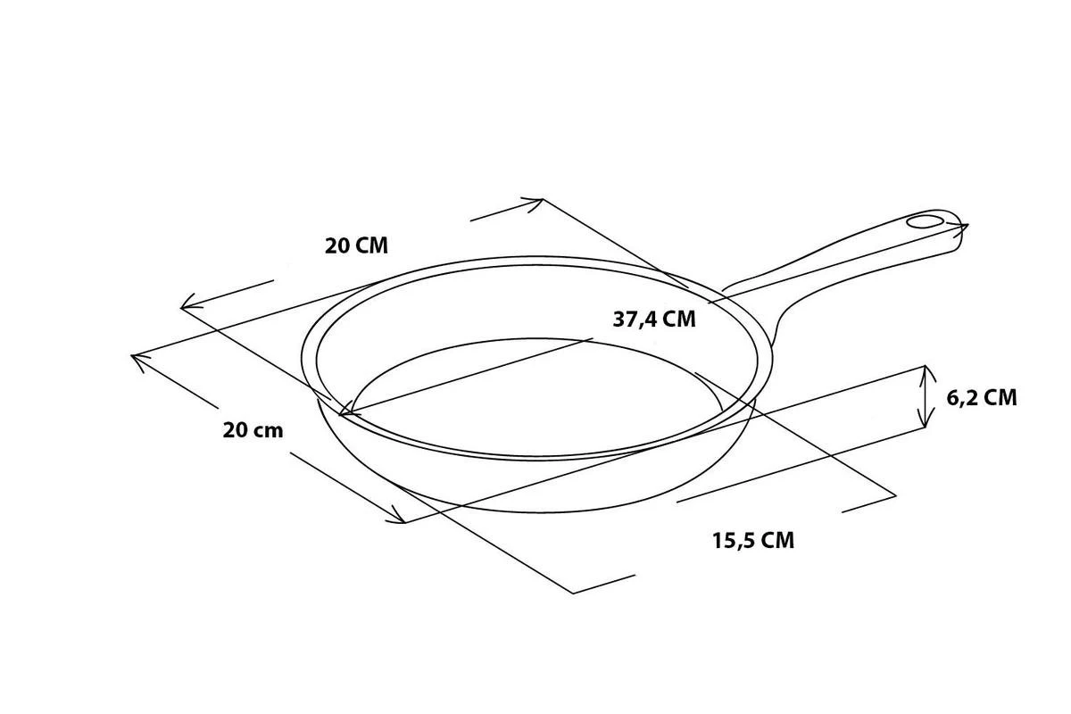 GreenPan Memphis Koekenpan 20cm - Zwart - Inductie - PFAS-vrij - Afbeelding 3