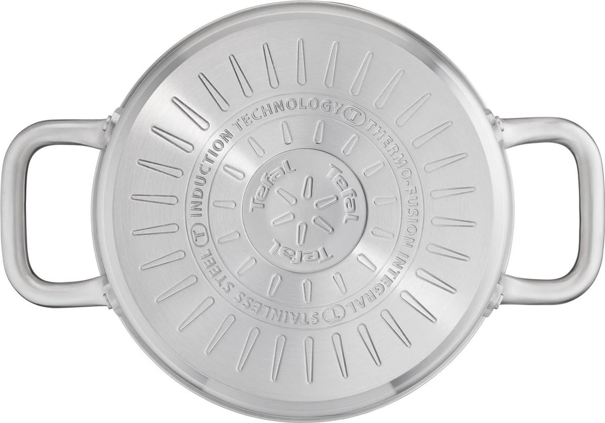 Tefal Virtuoso Pannenset 5 Delig - Hoge Kookpan Ø 22 Cm + Steelpan Ø 16 Cm + Kookpannen Ø 18/20/24 Cm - Afbeelding 13