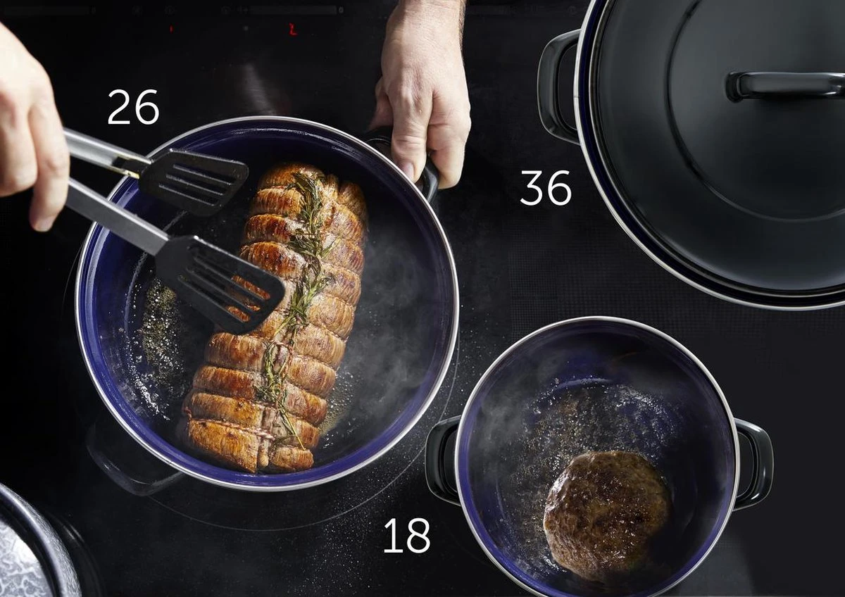 BK Fortalit Braadpan Ø 30 Cm / 5L - Emaille - Inductie - Afbeelding 3