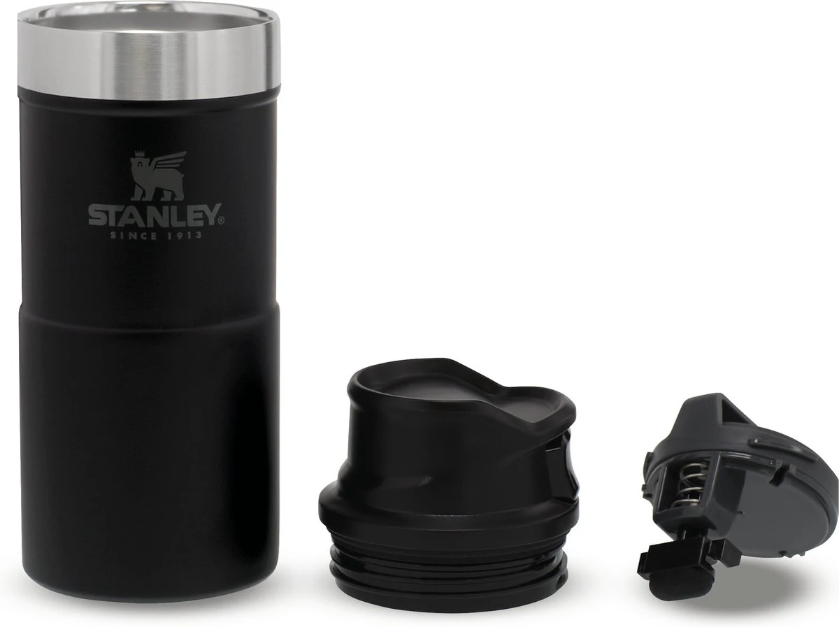 Stanley Trigger-Action Travel Mug 0.47L - Thermosfles - Matt Black - Afbeelding 7