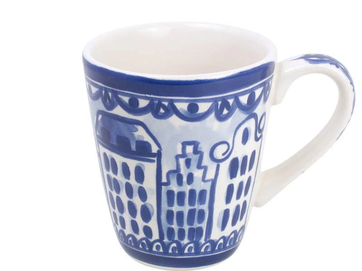 Blond Amsterdam Delfts Blond Mok - Molen - Aardewerk - Afbeelding 7