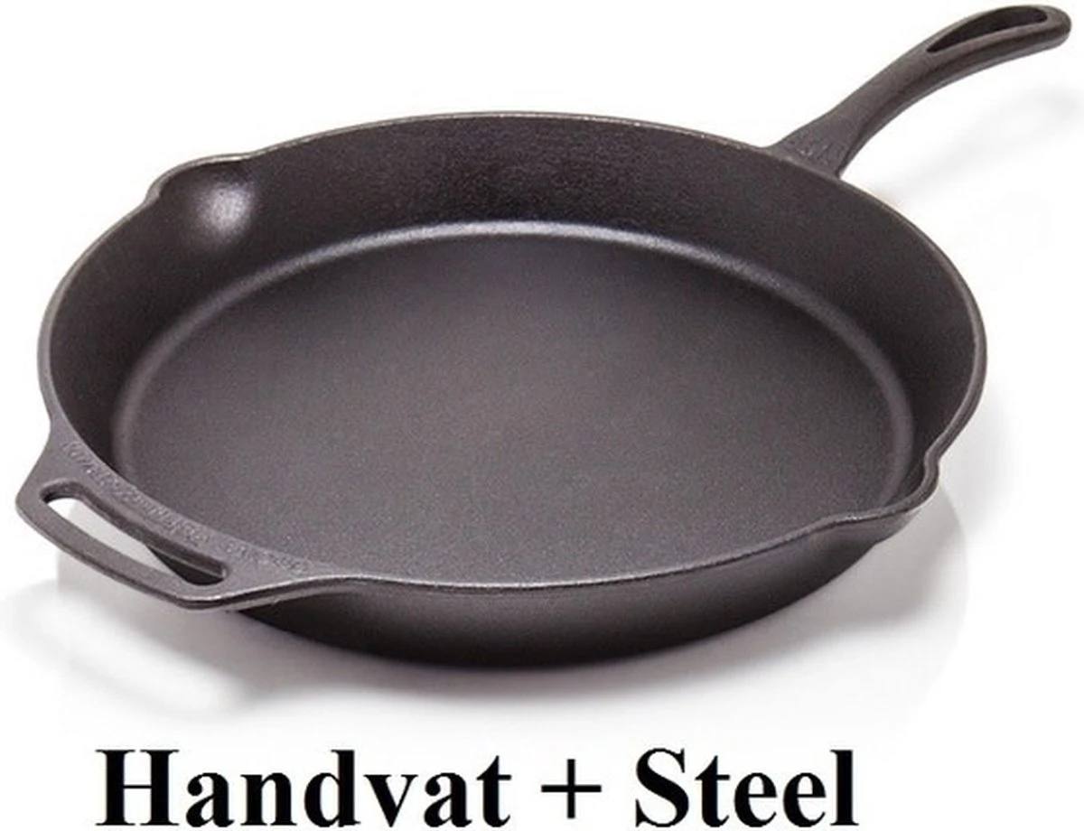 Petromax Skillet - Gietijzer - Koekenpan Met Steel En Handgreep - ø35cm Fp35t - Afbeelding 10