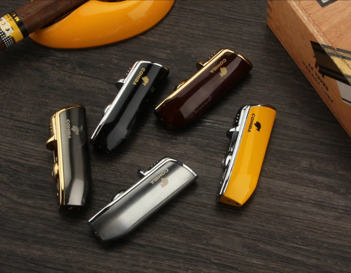 Cohiba® Sigarenaansteker - Sigarenboor - Sigaren - Sigaar - Cohiba Aansteker - Sigarenboor - Sigaren Accessoires - Sigarenknipper - Sigaar Aansteker - Cohiba - Incl. Luxe Geschenkdoos - Zwart - Afbeelding 6