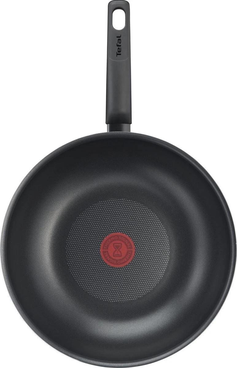 Tefal Easy Plus Pannenset - Koekenpan Ø 24 Cm + Wokpan Ø 28 Cm - Niet Geschikt Voor Inductie - Afbeelding 5