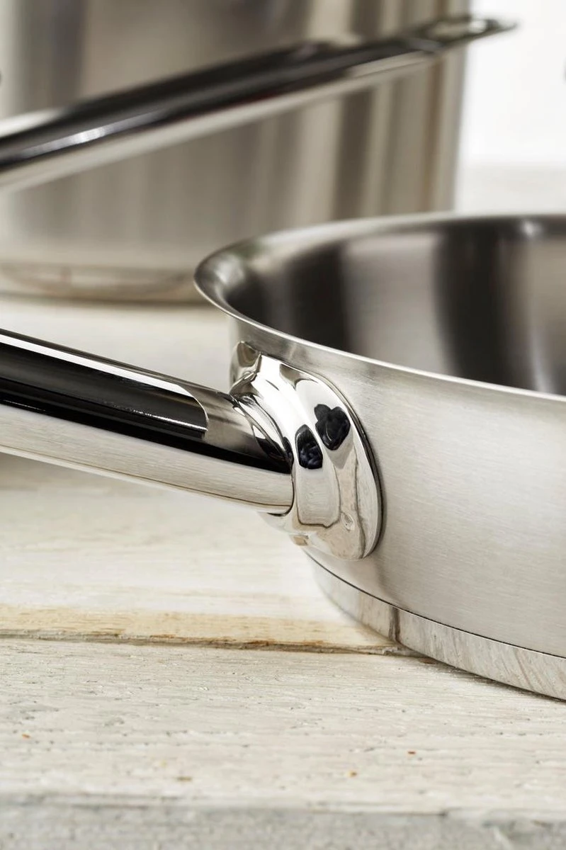 Demeyere Restoline 3 RVS Koekenpan – Koekenpan Inductie - 20 Cm – PTFE-vrij - Afbeelding 7