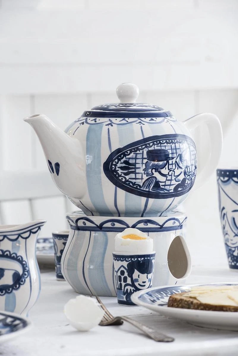 Blond Amsterdam Delfts Blond Mok - Molen - Aardewerk - Afbeelding 5